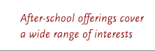 The faculty is nationally recognized, professional, and dedicated.